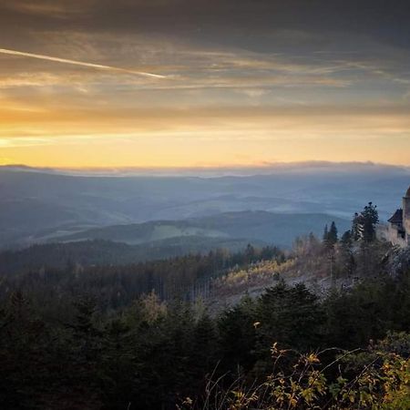 Horska Kvilda - Ubytovani U Chvalu Bagian luar foto