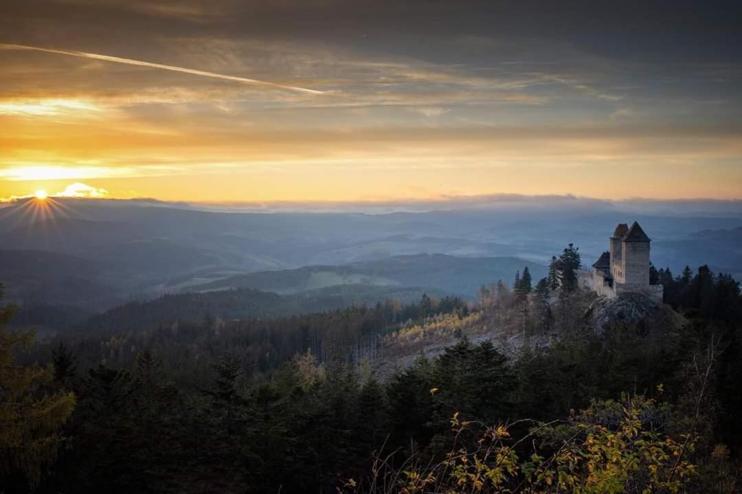 Horska Kvilda - Ubytovani U Chvalu Bagian luar foto