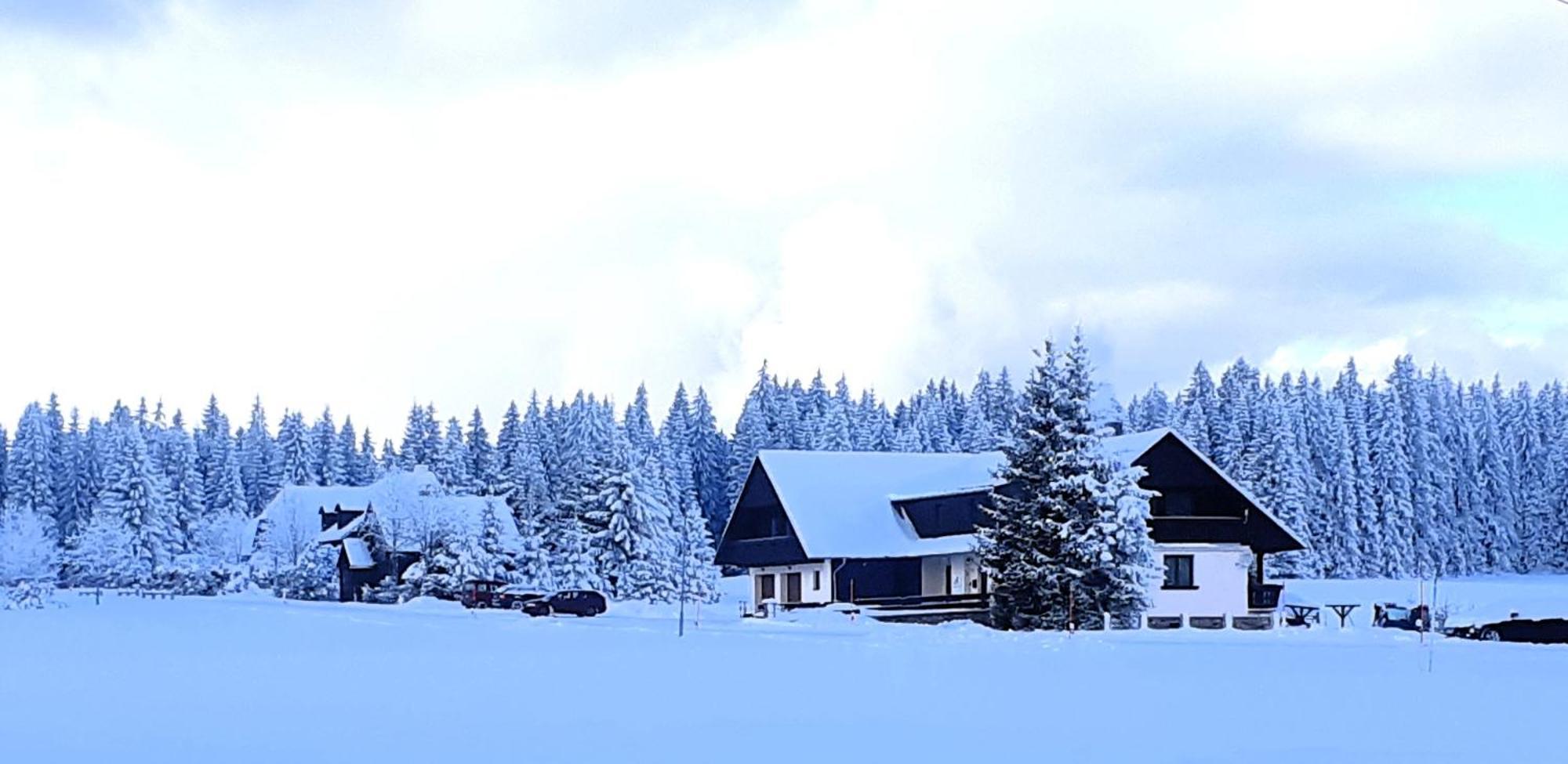 Horska Kvilda - Ubytovani U Chvalu Bagian luar foto