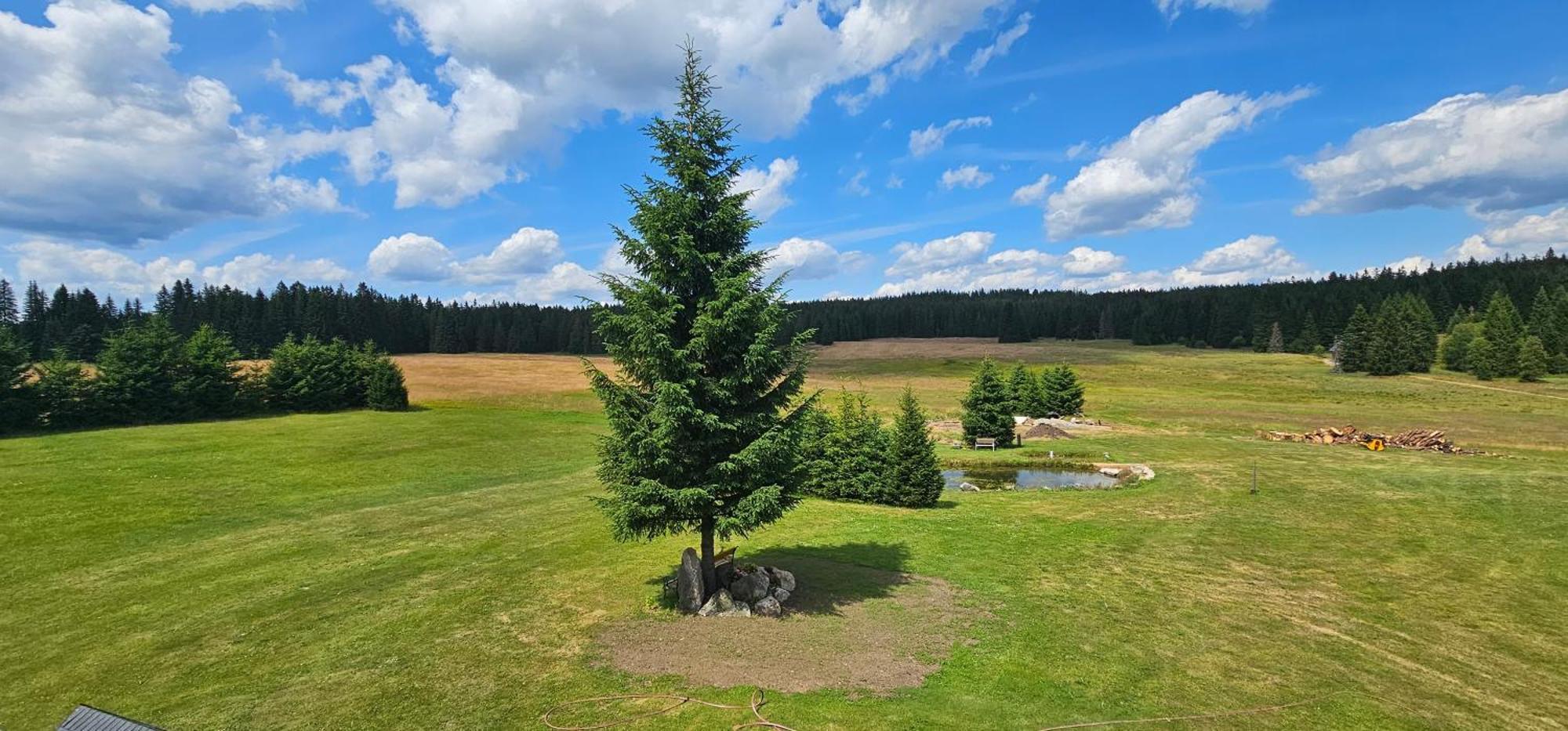 Horska Kvilda - Ubytovani U Chvalu Bagian luar foto